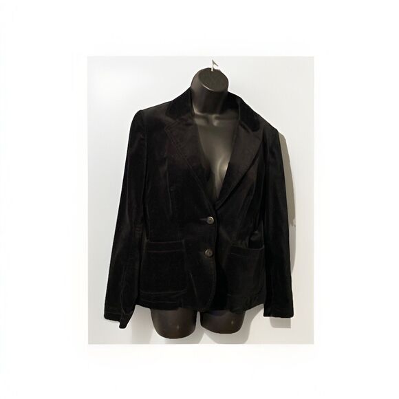 Tribal Women's Blazer Jacket Equestrian Size 6 Black - Picture 1 of 8